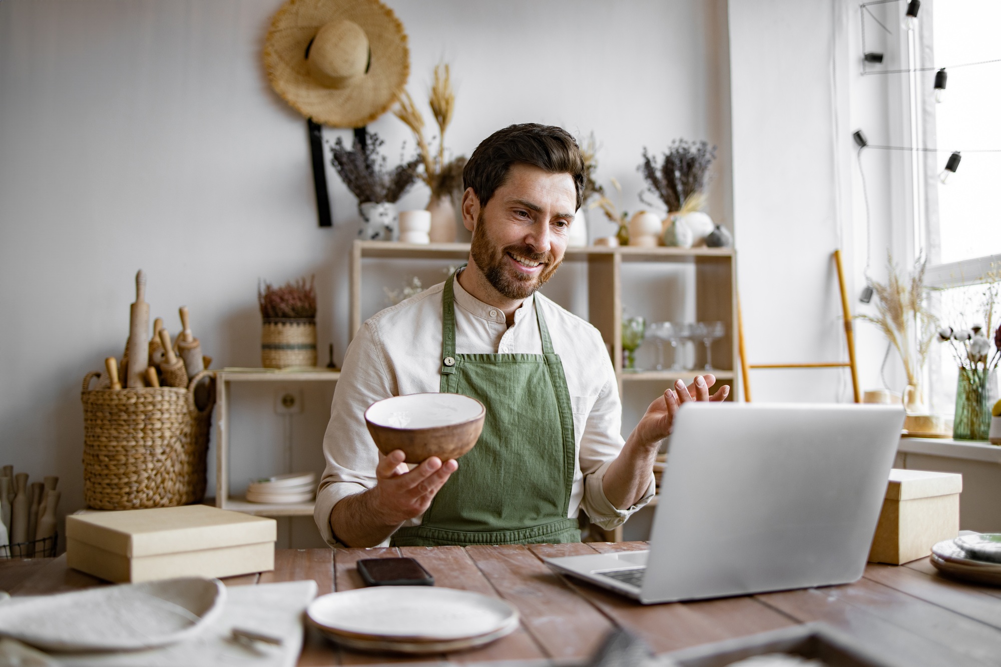 Concept of online retail of products.