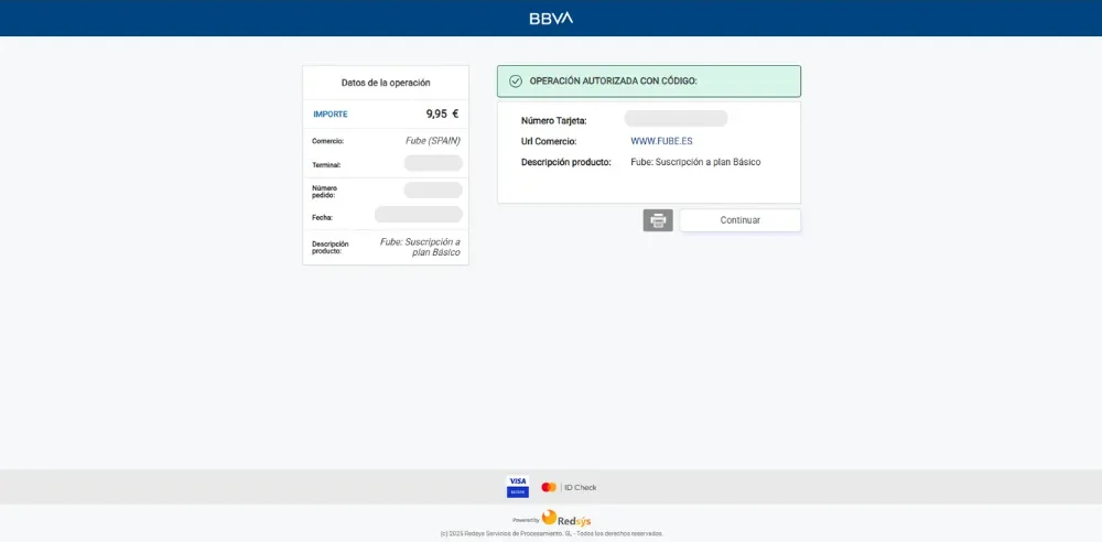 Séptimo paso de la guía de activación de Verifactu
